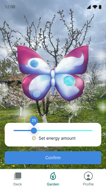 AR Nurture with slider