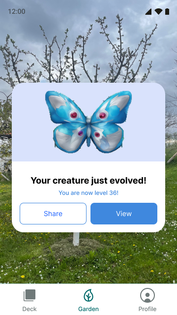 Evolution celebration (AR)